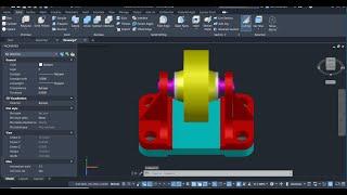 How to Convert 2D to 3D in AutoCAD | Autocad Assembly drawing