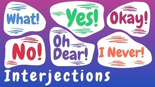 What Are "Interjections?" Learn Fast! | English Grammar Lessons