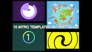 10 Intro Templates No Text Free Copyright | Link in Description #FORSIGO