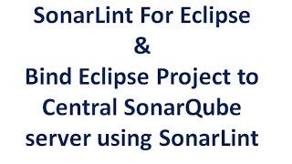 SonarLint for Eclipse