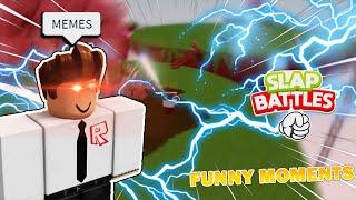 Roblox SLAP BATTLES (FUNNY MOMENTS 3)