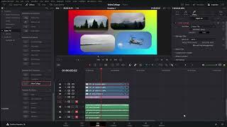 Creating Video Collage with Davinci Resolve