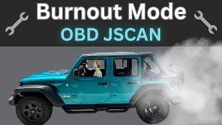 How to do a SMOKIN Burnout in a Wrangler with JSCAN