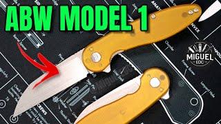 Why Isn't This Knife Getting More Attention?! - American Blade Works Model 1 Full Review