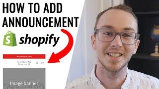 How To Add an Announcement Bar on Shopify (With 5 Examples)