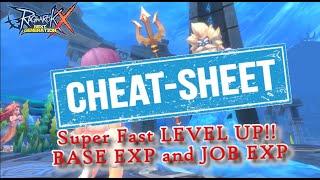 SUPER FAST LEVEL UP BASE EXP AND JOB EXP - Ragnarok X: Next Generation Guide