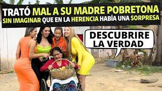 Trató mal a su madre pobretona sin imaginar que en la herencia había una sorpresa.