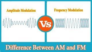 Amplitude Modulation vs Frequency Modulation │ AM vs FM │ Difference Between AM and FM