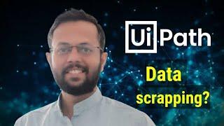 How to use Uipath Data Scrapping for fetching structured data from ecommerce websites?