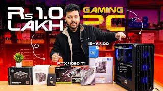 Rs 1 Lakh Editing & Gaming/Streaming PC Build | Intel Core i5-14400 & RTX 4060 Ti 