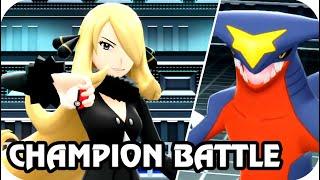 Pokémon Brilliant Diamond & Shining Pearl - Champion Cynthia Battle (HQ)