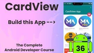 CardView | Android Tutorial #36