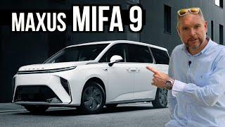  Maxus MIFA 9 • Czy to konkurencja dla Lexusa LM?  •  4K • Auto Made in China