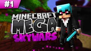 Minecraft SkyWars w/ Huahwi #1: Epic (Mega Mode)