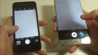 Apple iPhone SE iOS 10 vs Galaxy Note 7 Speed Test