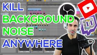 Remove BACKGROUND NOISE (video or stream)