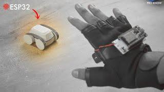 Making a Gesture Control Mini Tank - Arduino Project