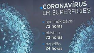 Covid-19: Veja quanto tempo o vírus fica em superfícies