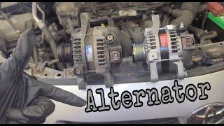 2008 - 2015 Toyota Corolla How to replace the Alternator