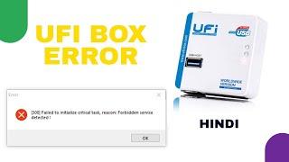 Ufi Box Error 308 Complete Solution