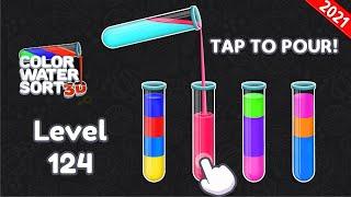 Color Water Sort Puzzle: Liquid Sort It 3D - Level - 124