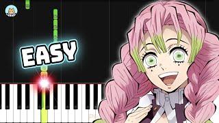 Demon Slayer Season 3 OP - "Kizuna no Kiseki" - EASY Piano Tutorial & Sheet Music