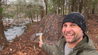 Hot-Tent Camping & EATING!! ️