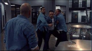 Suits - Mike is almost Stabbed by Gallo in Prison