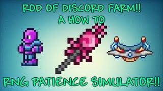 How To Make a Rod Of Discord Farm!!  Terraria How-To Series