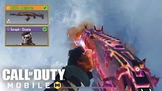 *NEW* Molten Fusion Redux | AK117 "Meltdown" & Seraph "Sicaria" Unlocked! + Gameplay | COD Mobile