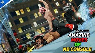 WWE 2K20 Amazing Moves of ND CONSOLE! PS5