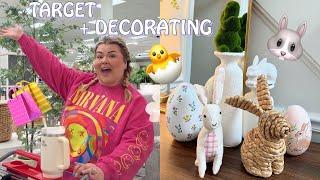 SPRING 2023 TARGET SHOP WITH ME + HAUL & DECORATING FOR EASTER | VLOG