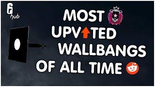 MOST UPVOTED REDDIT WALLBANGS OF ALL TIME!  - Rainbow Six: Siege