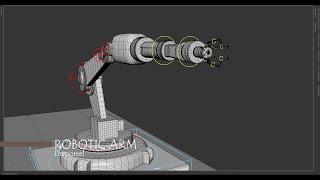 Robotic Arm Rig Demo reel