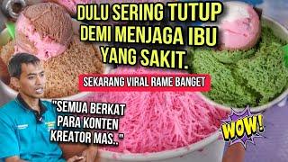 ES BINGSOO KOREA VIRAL !! SEHARI LUDES 400 PCS !! DULU SEPI, BERKAT KONTEN KREATOR JADI RAME BANGET