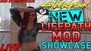 Cyberpunk 2077 - Corpo/Nomad Lifepath Mod Playthrough part 1 - Fresh Start Mod - LIVE - Enjoy Peeps