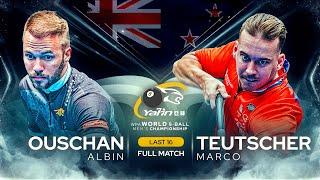 OUSCHAN vs TEUTSCHER ▸ 2024 Yalin WPA Men's World 8-Ball Championship