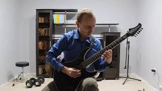 Dmitry Kosinsky. Etude in a moll blues scale (Triplets)