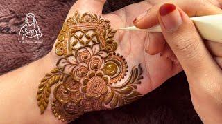 Very Beautiful Stylish Easy Mehndi Design for Hand / Beautiful Latest Henna Design