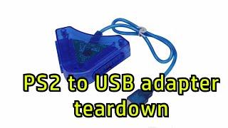 Playstation 2 controller to USB converter teardown