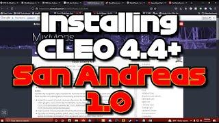 Installing CLEO 4.4+ for San Andreas Modding