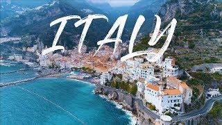 Italy, Atrani, Amalfi and Positano. The Amalfi Coast by Drone!