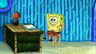 Spongebob slides in a chair (ft. Santana)