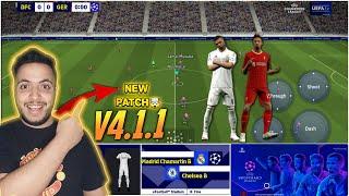 Download Update PATCH V4.1.1Uefa Champions League full license eFootball 25 MOBILE for Android & ios