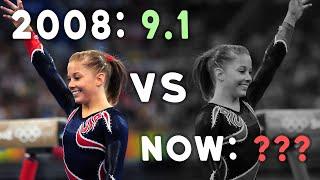 What would Shawn Johnson's 2008 beam score today? | 2022-2024 COP E Score Analysis