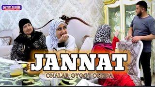 JANNAT ONALAR OYOG'I OSTIDA!
