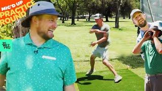 2 of 3 “elite” pro disc golfers SHANK the "must-get" hole | OTB B9 | Mic’d Up Practice Round