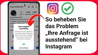 So beheben Sie das Problem „Ihre Anfrage steht aus“ auf Instagram | Ihre Anfrage steht aus