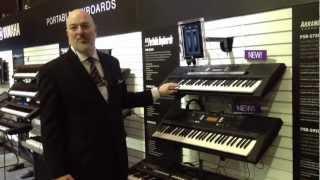 Kraft Music - Yamaha PSR-E243 & PSR-E343 Keyboard Demos at NAMM 2013