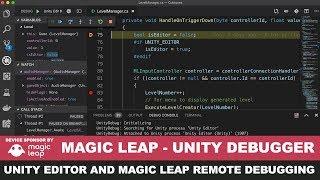 Magic Leap Development  - Unity3d Debugger with editor input events and Magic Leap Remote Events